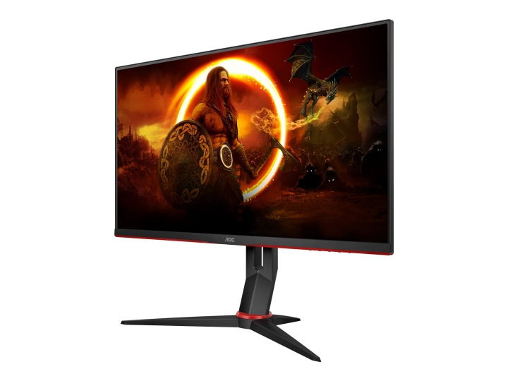 AOC Gaming Q27G2U/BK 27 2560 x 1440 (2K) HDMI DisplayPort 144Hz Pivot-skärm in de groep COMPUTERS & RANDAPPARATUUR / Computermonitor / Computermonitoren bij TP E-commerce Nordic AB (C66996)