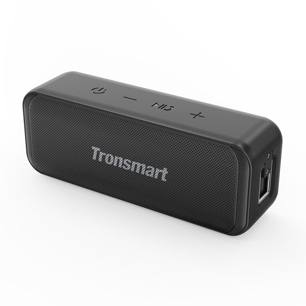 Tronsmart T2 Mini Speaker Black in de groep HOME ELECTRONICS / Audio & Beeld / Luidsprekers & accessoires / Bluetooth-luidsprekers / Draagbare luidsprekers bij TP E-commerce Nordic AB (C67029)