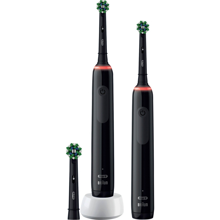 Oral B PRO 3 3900 Duopack Black Edition JAS 22 in de groep BEAUTY & HEALTH / Mondverzorging / Elektrische tandenborstels bij TP E-commerce Nordic AB (C67062)