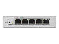 ZyXEL GS1200-5 Switch 5-port Gigabit in de groep COMPUTERS & RANDAPPARATUUR / Netwerk / Schakelaars bij TP E-commerce Nordic AB (C67184)