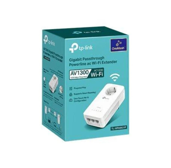 TP-Link Powerline TL-WPA8631P Homeplugg in de groep COMPUTERS & RANDAPPARATUUR / Netwerk / WiFi Extenders bij TP E-commerce Nordic AB (C67204)