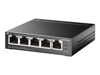 TP-Link TL-SG1005LP Switch 5-port Gigabit PoE+ in de groep COMPUTERS & RANDAPPARATUUR / Netwerk / Schakelaars bij TP E-commerce Nordic AB (C67206)