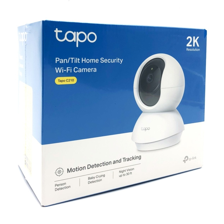 TP-Link Tapo C210 V1 Nätverksövervakningskamera in de groep HUISHOUDEN & TUIN / Alarm & Beveiliging / Beveiligingscamera\'s / Digitaal (netwerk) / Binnencamera\'s bij TP E-commerce Nordic AB (C67220)