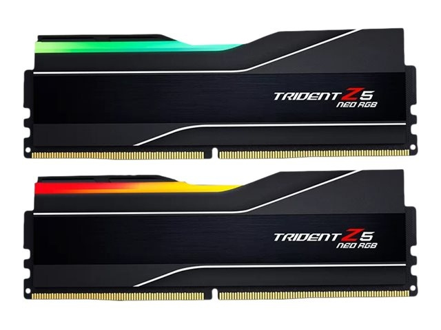 G.Skill Trident Z5 Neo RGB DDR5 64GB kit 6000MHz CL30 non-ECC in de groep COMPUTERS & RANDAPPARATUUR / Computeronderdelen / RAM-geheugen / DDR5 bij TP E-commerce Nordic AB (C67283)