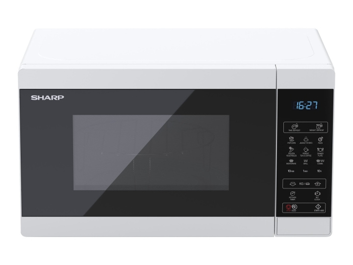 Sharp YC-MG02E-W Microwave with grill White in de groep HUISHOUDEN & TUIN / Huishoudelijke apparaten / Magnetrons bij TP E-commerce Nordic AB (C67312)