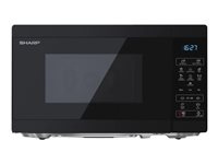 Sharp Microwave Freestanding 800W 20 liters Black in de groep HUISHOUDEN & TUIN / Huishoudelijke apparaten / Magnetrons bij TP E-commerce Nordic AB (C67313)