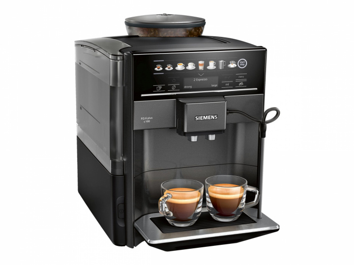 Siemens EQ.6 plus s100 TE651319RW Automatic Coffee Machine Black in de groep HUISHOUDEN & TUIN / Huishoudelijke apparaten / Koffiezetapparaten en accessoires / Espressomachines bij TP E-commerce Nordic AB (C67369)