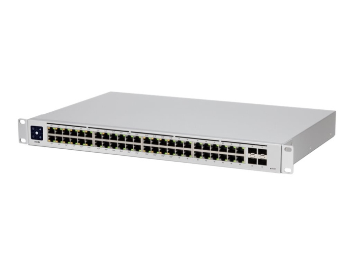 Ubiquiti UniFi Switch USW-48-POE Switch 48-port Gigabit PoE+ in de groep COMPUTERS & RANDAPPARATUUR / Netwerk / Schakelaars bij TP E-commerce Nordic AB (C67425)