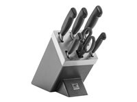 Zwilling Four Star Knife block och knivset in de groep HUISHOUDEN & TUIN / Keukengerei / Keukenmessen & accessoires bij TP E-commerce Nordic AB (C67430)