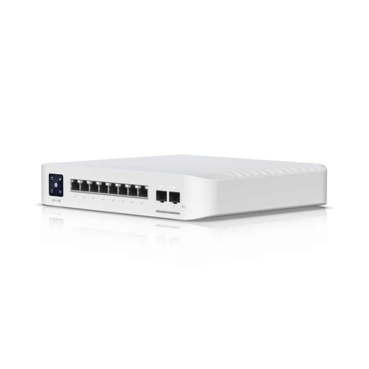 Ubiquiti UniFi Switch USW-Pro-8-POE Switch 8-Port Gigabit PoE+ in de groep COMPUTERS & RANDAPPARATUUR / Netwerk / Schakelaars bij TP E-commerce Nordic AB (C67466)