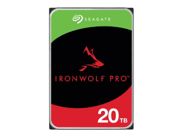 SEAGATE IronWolf Pro hårddisk ST20000NT001 20TB 3,5 SATA-600 7200 rpm in de groep COMPUTERS & RANDAPPARATUUR / Computeronderdelen / Harde schijven / Stroomkabels en adapters bij TP E-commerce Nordic AB (C67476)