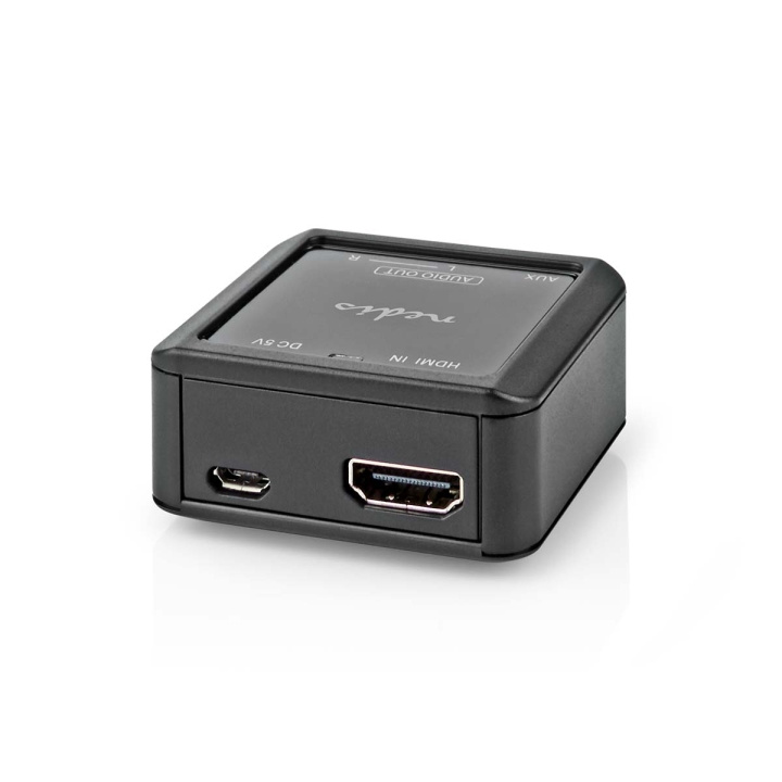 Nedis Digitale Audioconverter | 1-weg | Input: HDMI™ Input | Output: 2x (2x RCA Female) / 3.5 mm | Automatisch | Antraciet in de groep HOME ELECTRONICS / Kabels & Adapters / Audio Digitaal bij TP E-commerce Nordic AB (C67488)