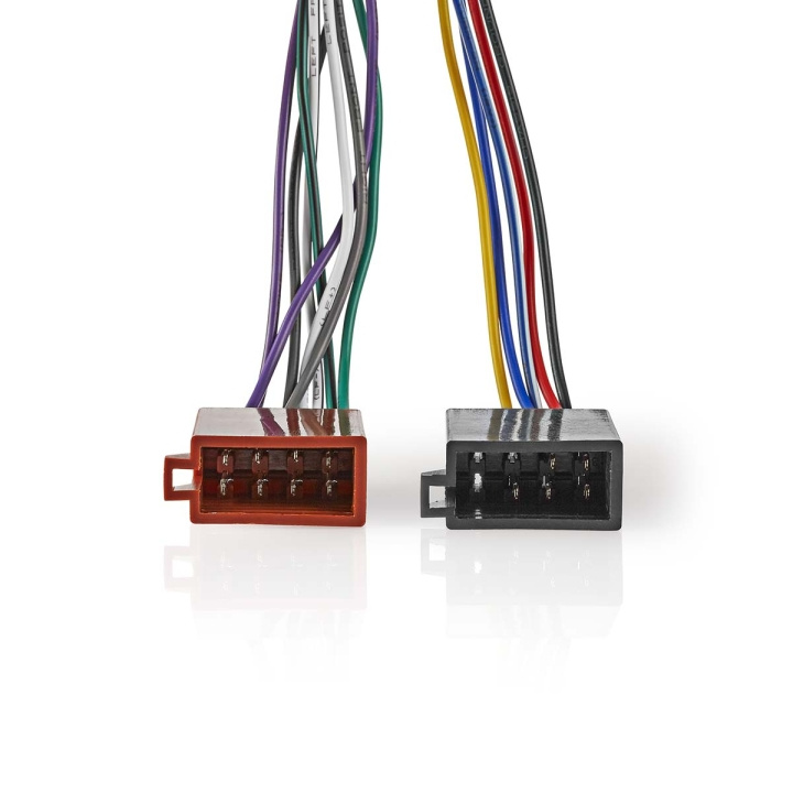 Nedis ISO-Kabel voor Autoradio | ISO-compatibiliteit: Sony | 0.15 m | Rond | PVC | Doos in de groep AUTO / Autoaudio & Multimedia / Kabels bij TP E-commerce Nordic AB (C67496)