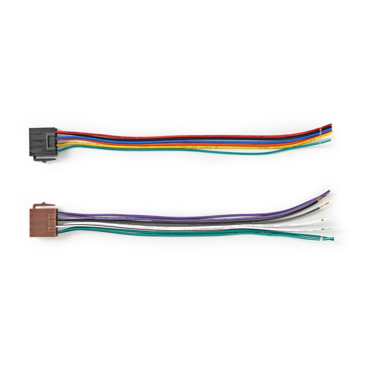 Nedis ISO-Kabel voor Autoradio | ISO-compatibiliteit: Standaard | 0.15 m | Rond | PVC | Doos in de groep AUTO / Autoaudio & Multimedia / Kabels bij TP E-commerce Nordic AB (C67497)