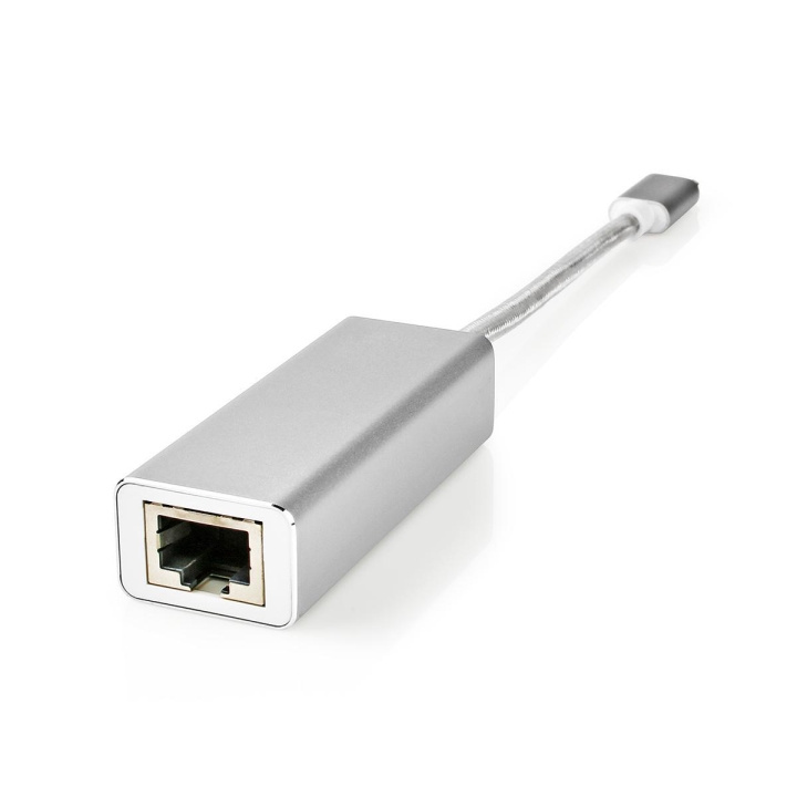 Nedis USB-netwerkadapter | USB 3.2 Gen 1 | 1 Gbps | USB-C™ Male | RJ45 Female | 0.20 m | Rond | Verguld | Vertind-Koper | Zilver | Cover Window Box in de groep COMPUTERS & RANDAPPARATUUR / Netwerk / Netwerkkaarten / USB bij TP E-commerce Nordic AB (C67515)