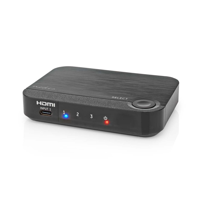 Nedis HDMI™-Converter | 1x USB-C™ / 2x HDMI™ Input | 1x HDMI™ Output | 1-weg | 4K@60Hz | 18 Gbps | ABS | Antraciet in de groep HOME ELECTRONICS / Kabels & Adapters / HDMI / Adapters bij TP E-commerce Nordic AB (C67616)