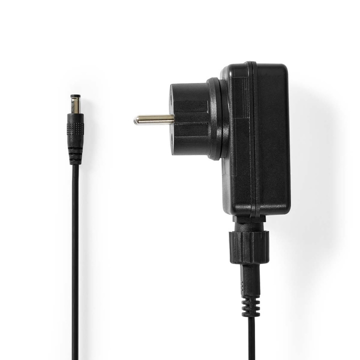 Nedis Universele AC-Stroomadapter | 24 W | 12 V DC | 1.80 m | 2.0 A | 1 plug(s) | Zwart in de groep HUISHOUDEN & TUIN / Elektriciteit & Verlichting / Stroomadapters bij TP E-commerce Nordic AB (C67627)