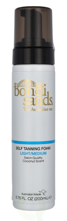 Bondi Sands Self Tanning Foam 200 ml Light/Medium in de groep BEAUTY & HEALTH / Huidsverzorging / Zonnebank / Bruin zonder zon bij TP E-commerce Nordic AB (C67719)