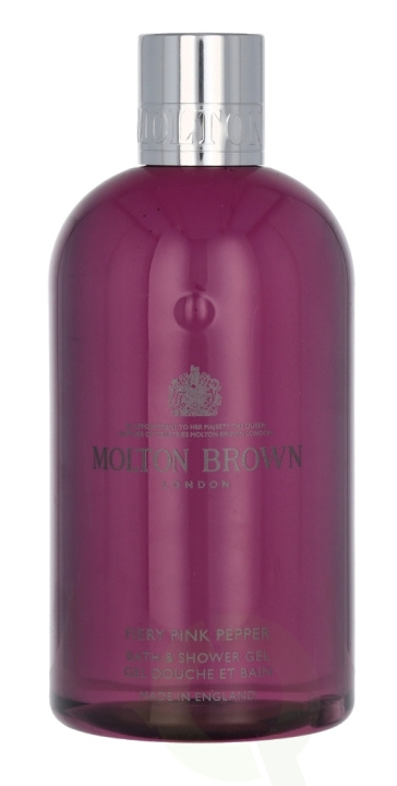 Molton Brown M.Brown Fiery Pink Pepper Bath & Shower Gel 300 ml in de groep BEAUTY & HEALTH / Huidsverzorging / Lichaamsverzorging / Bad- en douchegels bij TP E-commerce Nordic AB (C67726)