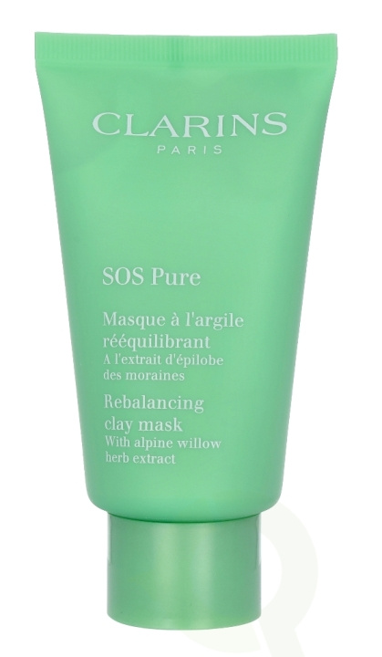 Clarins SOS Pure Rebalancing Clay Mask 75 ml in de groep BEAUTY & HEALTH / Huidsverzorging / Gezicht / Maskers bij TP E-commerce Nordic AB (C67740)