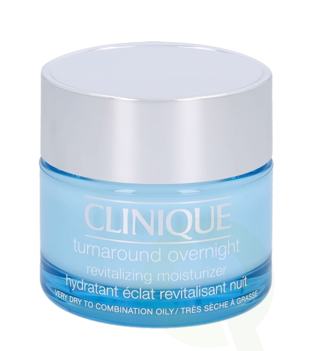 Clinique Turnaround Overnight Revitalizing Moistu. 50 ml Very Dry To Combination Oily in de groep BEAUTY & HEALTH / Huidsverzorging / Gezicht / Nachtcrème bij TP E-commerce Nordic AB (C67745)