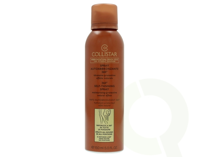 Collistar 360 Self-Tanning Spray 150 ml Moisterizing-Protective Natural Effect in de groep BEAUTY & HEALTH / Huidsverzorging / Zonnebank / Bruin zonder zon bij TP E-commerce Nordic AB (C67778)