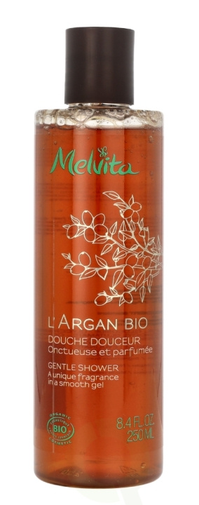 Melvita L\'Argan Bio Gentle Shower 250 ml in de groep BEAUTY & HEALTH / Huidsverzorging / Lichaamsverzorging / Bad- en douchegels bij TP E-commerce Nordic AB (C67790)