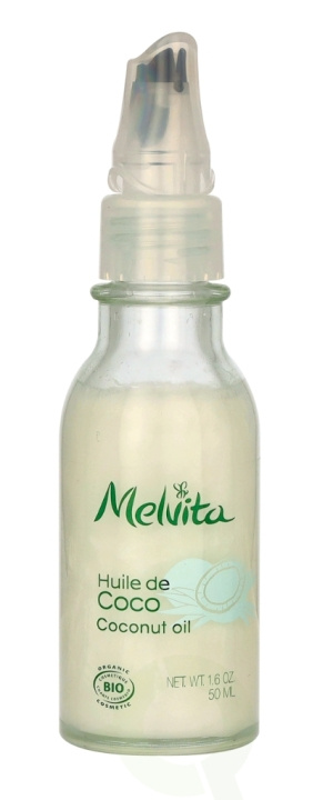 Melvita Coconut Oil 50 ml Dry And Damaged Hair in de groep BEAUTY & HEALTH / Huidsverzorging / Lichaamsverzorging / Lichaamsolie bij TP E-commerce Nordic AB (C67799)