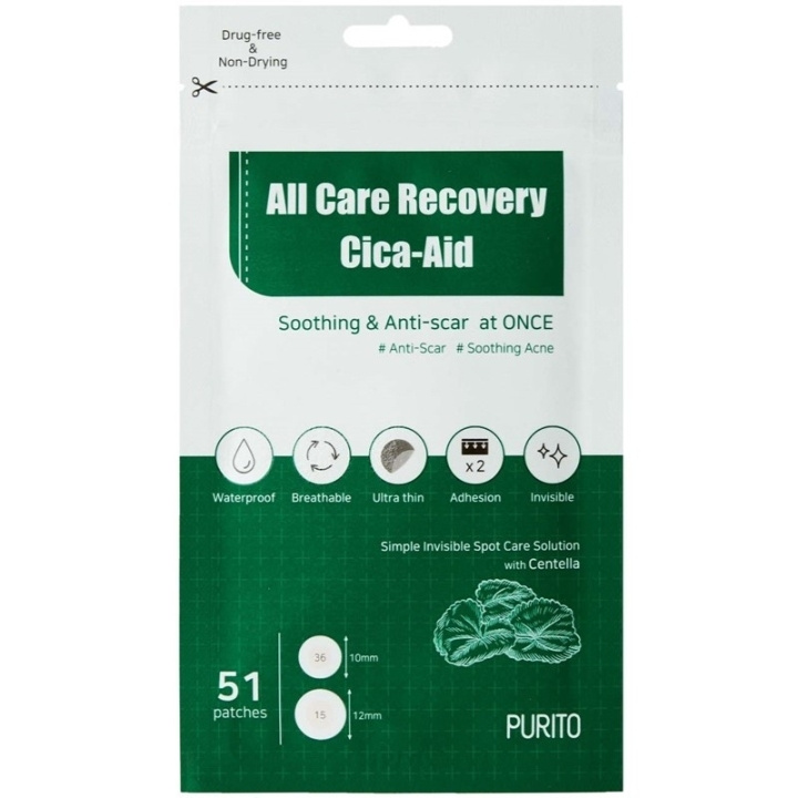 Purito All Care Recovery Cica-Aid 51pc in de groep BEAUTY & HEALTH / Huidsverzorging / Lichaamsverzorging / Geurende zeep bij TP E-commerce Nordic AB (C67819)