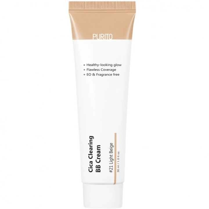 Purito Cica Clearing BB Cream #21 Light Beige 30ml in de groep BEAUTY & HEALTH / Makeup / Make-up gezicht / CC/BB-crème bij TP E-commerce Nordic AB (C67821)
