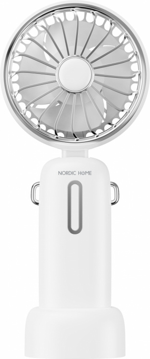 NordicHome Portable USB fan with carry strap in de groep HUISHOUDEN & TUIN / Ventilatoren & Klimaatproducten / Handventilatoren & Miniventilatoren bij TP E-commerce Nordic AB (C67829)