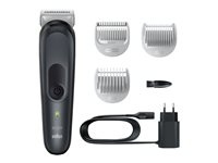 Braun Gray/Black Body Trimmer BG3340 in de groep BEAUTY & HEALTH / Haar & Styling / Scheren & Trimmen / Lichaamstrimmers bij TP E-commerce Nordic AB (C67835)