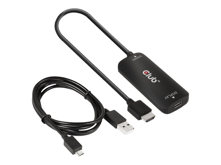 Club 3D Videoadapter 26cm in de groep HOME ELECTRONICS / Kabels & Adapters / HDMI / Adapters bij TP E-commerce Nordic AB (C67844)