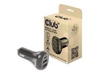 Club 3D 36Watt strömadapter för bil in de groep SMARTPHONE & TABLETS / Opladers & Kabels / Autoladers / Autoladers USB bij TP E-commerce Nordic AB (C67867)