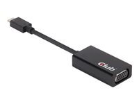 Club 3D USB 3.1 Type C til VGA aktiv in de groep COMPUTERS & RANDAPPARATUUR / Computerkabels / USB / USB-C bij TP E-commerce Nordic AB (C67879)