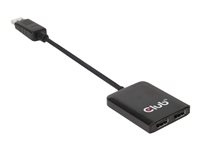 Club 3D MST Hub 1x DisplayPort -> 2x DisplayPort in de groep COMPUTERS & RANDAPPARATUUR / Computerkabels / DisplayPort / Adapters bij TP E-commerce Nordic AB (C67883)