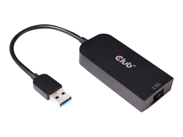 Club 3D nätverksadapter USB 3.2 Gen 1 2,5 Gbps kabeldragning in de groep COMPUTERS & RANDAPPARATUUR / Computerkabels / Netwerkkabels / Adapters & Geleiderverbindingen bij TP E-commerce Nordic AB (C67894)