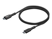 Club 3D USB 2.0 / USB 3.0 / USB 3.2 Gen 1 USB Type-C-kabel 1m Svart in de groep COMPUTERS & RANDAPPARATUUR / Computerkabels / USB / USB-C bij TP E-commerce Nordic AB (C67909)