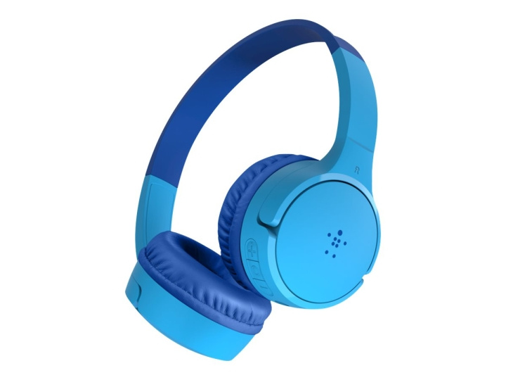 Belkin SoundForm Mini Wireless Headphones Blue in de groep HOME ELECTRONICS / Audio & Beeld / Koptelefoon & Accessoires / Koptelefoon bij TP E-commerce Nordic AB (C67938)