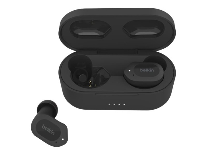 Belkin SoundForm Play Wireless True Wireless Earphones Black in de groep HOME ELECTRONICS / Audio & Beeld / Koptelefoon & Accessoires / Koptelefoon bij TP E-commerce Nordic AB (C67957)