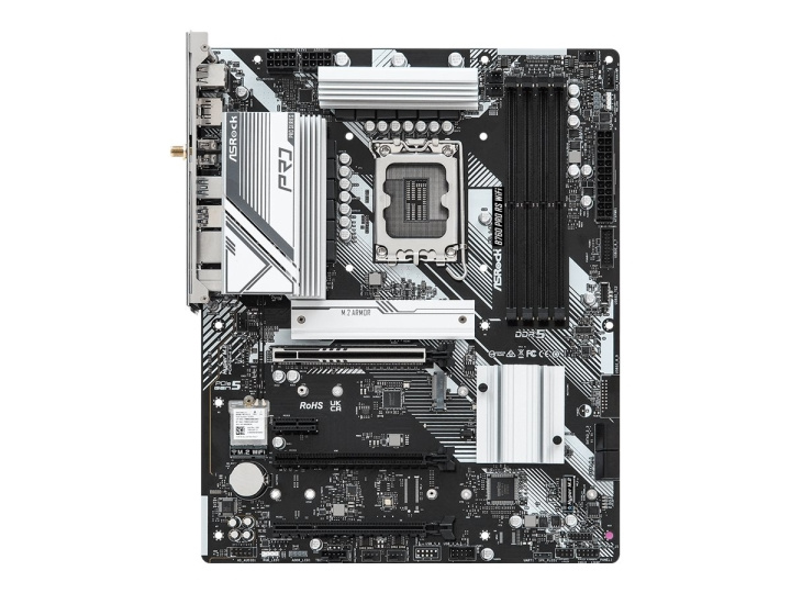 ASRock B760 Pro RS WiFi ATX LGA1700 Intel B760 in de groep COMPUTERS & RANDAPPARATUUR / Computeronderdelen / Moederbord bij TP E-commerce Nordic AB (C67975)