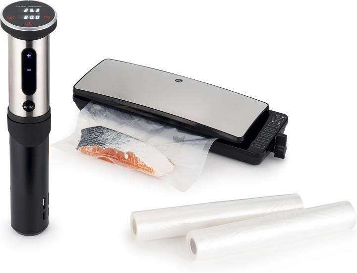 Wilfa SVB1-1200S Sous Vide Kit - sous vide circulator en vacuümverpakker in de groep HUISHOUDEN & TUIN / Huishoudelijke apparaten / Sous vide bij TP E-commerce Nordic AB (C68034)