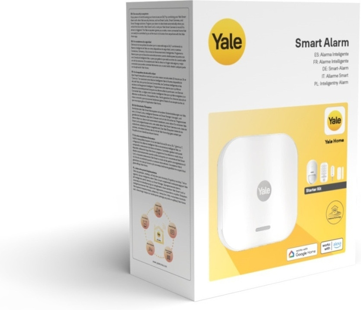 Yale Smart Alarm Starter Kit Alarmsysteem, starterskit in de groep HUISHOUDEN & TUIN / Alarm & Beveiliging / Huisalarm bij TP E-commerce Nordic AB (C68086)