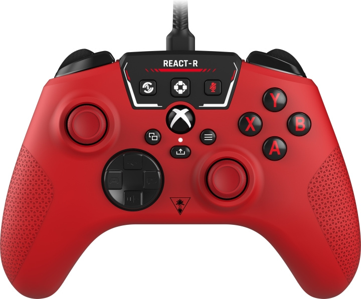 Turtle Beach React-R bedrade gamecontroller, rood, Xbox / PC in de groep HOME ELECTRONICS / Spelconsoles en accessoires / Xbox Series X bij TP E-commerce Nordic AB (C68116)