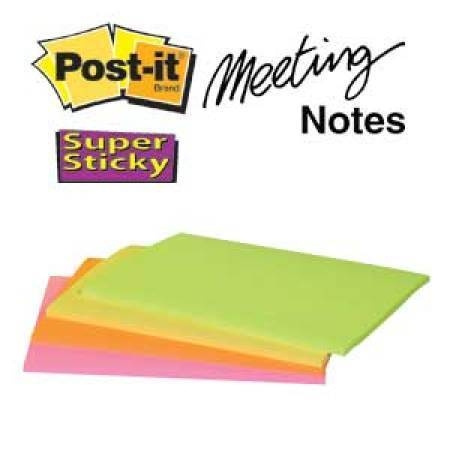 3M Post-it Super-Sticky banners 149 x 200 mm in de groep HUISHOUDEN & TUIN / Kantoormateriaal / Papier & Blokken bij TP E-commerce Nordic AB (C68127)