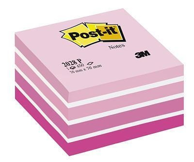 3M Post-it notitieblokje roze pastel 76 x 76 mm in de groep HUISHOUDEN & TUIN / Kantoormateriaal / Papier & Blokken bij TP E-commerce Nordic AB (C68152)