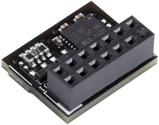 ASUS TPM-SPI-module in de groep COMPUTERS & RANDAPPARATUUR / Computeraccessoires bij TP E-commerce Nordic AB (C68280)