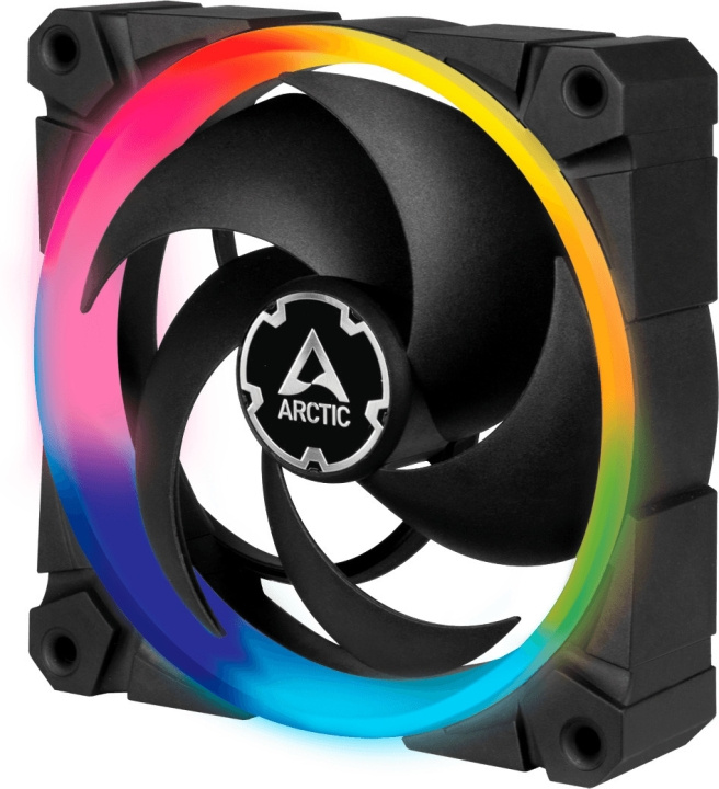 Arctic Cooling Arctic BioniX P120 A-RGB ventilator, 120 mm, zwart in de groep COMPUTERS & RANDAPPARATUUR / Computeronderdelen / Koeling / Chassisventilatoren bij TP E-commerce Nordic AB (C68341)