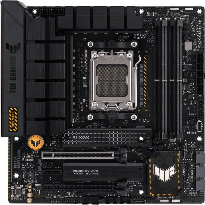 ASUS TUF GAMING B650M-PLUS mATX moederbord in de groep COMPUTERS & RANDAPPARATUUR / Computeronderdelen / Moederbord bij TP E-commerce Nordic AB (C68411)