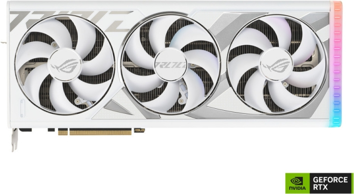 ASUS GeForce ROG-STRIX-RTX4090-24G-WIT grafische kaart, wit in de groep COMPUTERS & RANDAPPARATUUR / Computeronderdelen / Grafische kaart bij TP E-commerce Nordic AB (C68458)